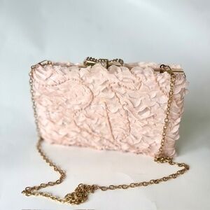 Lulu Townsend Pink Clutch Bag
